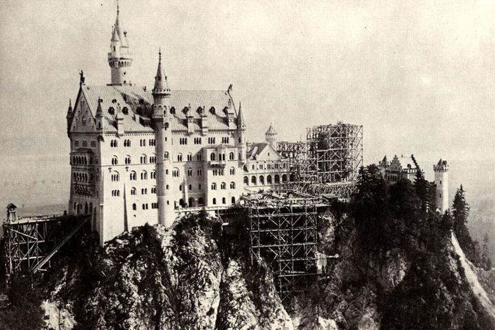 Neuschwanstein Baustelle