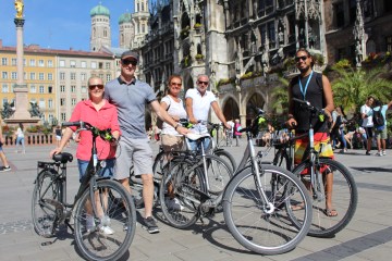 downtown - munich bike tour