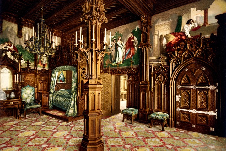 bedroom - castillo de neuschwanstein