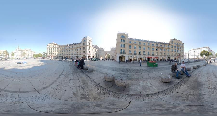 Karlsplatz-Stachus-360-Grad-Panorama Karlsplatz-Stachus-360-Grad-Panorama